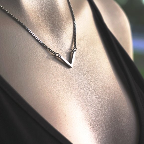 Necklace / 100% high-quality stainless steel / SILVER VERSION - Picture 2 of 6